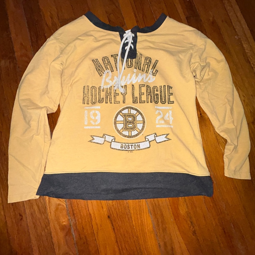 NHL Yellow and Gray Apparel